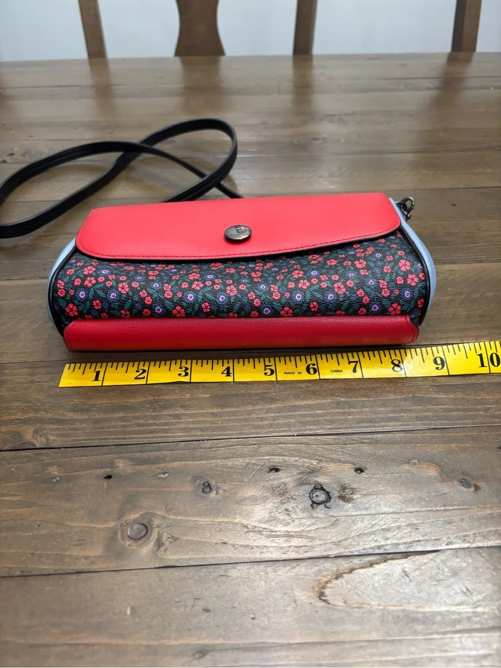 Coach Ranch Floral Reversible Crossbody